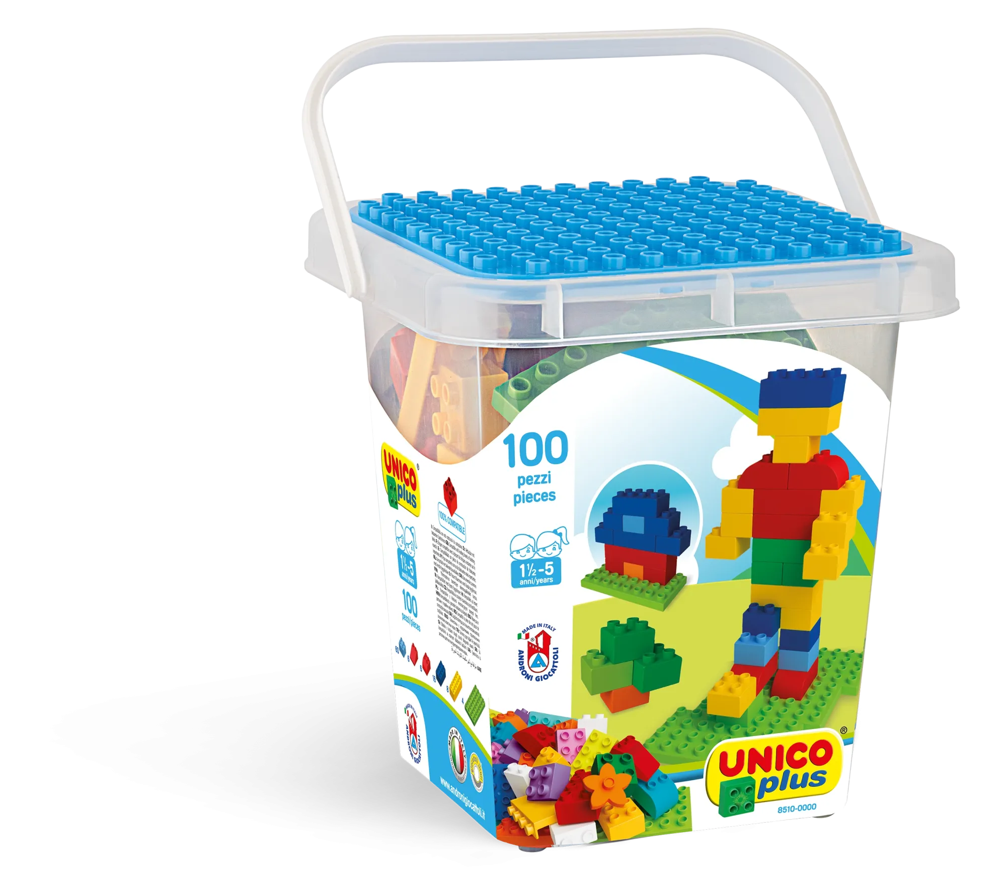 KIT FAI DA TE MATTONCINI UNICO PLUS LARGE